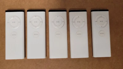 Lot of 5 Apple Remote Control A1156 For Mac Mini, iMac and MacBook Pro - Image 1 of 2