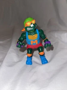 Skateboardin Mike TMNT Action Figure 1991 Teenage Mutant Ninja Turtles - Picture 1 of 5