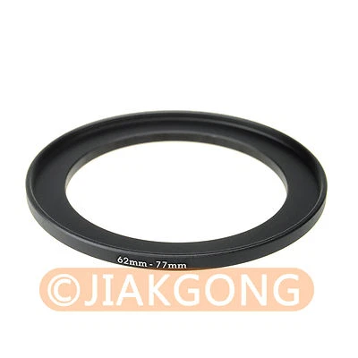 62mm-77mm 62-77 mm Step Up Filter Ring Stepping Adapter - Image 1 of 3
