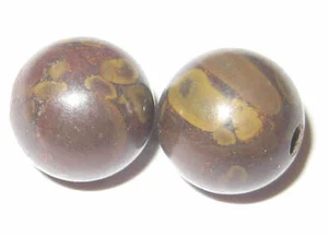 Fossil - Jasper. Perlen. 8mm. Strang 39cm - Picture 1 of 1