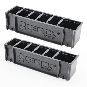 2 Supporti per Lavagna Portautensili "botle" Qbrick Cassetta Portautensili Lunga - Foto 1 di 9