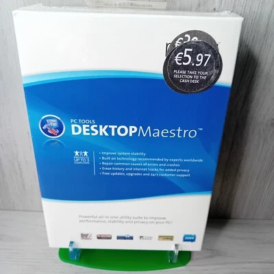 PC TOOLS DESKTOP MAESTRO 2009 - NEW IN BOX - RARE RETRO SOFTWARE - Image 1 of 4