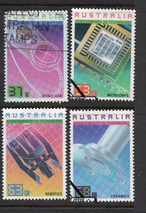 1987 Australia decimal stamps. Achievements in Technology. Full Set. used - Picture 1 of 2