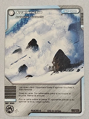 Lego Ninjago TCG - Avalanche - 2012 RareTrading Card 106/125 - Image 1 of 4