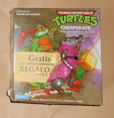 CHEAPSKATE + PROMO SPLINTER - VINTAGE ARGENTINA PLAYMATES BOXED FACTORY SEALED Cover