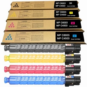 MP C6003 Tonerkartusche Set kompatibel 841849 841852 841851 841850 Toner Rep... - Bild 1 von 6