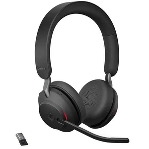 Jabra Evolve2 65 Cuffie Stereo Wireless (*MS Teams senza Dongle USB) - Foto 1 di 5