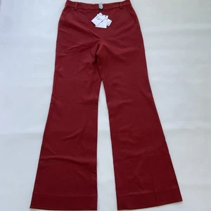 $345 Diane Von Furstenberg Rein Ann Flare Leg Wool Dress Pants Size 14 - Picture 1 of 12