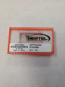 Inserto di tornitura in metallo duro SHTPGA222 HT630BN HERTEL 44879963 1 PZ - Foto 1 di 3