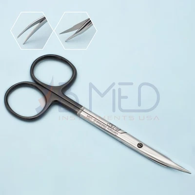 OR Grade Steven Tenotomy Scissor Supercut 4.5" Curved Surgical Dental Instrument - Image 1 of 4