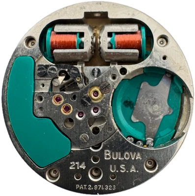 Reloj Pulsera Hombre Accutron Sunburst Tuning Fork Vintage 28.5mm Movimiento 214 2 Foto 1 de 2