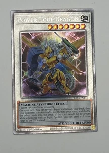 Elektrowerkzeug Drache (Platin Secret Rare) RA04-DE135 Quarter Century Stampede 1st - Bild 1 von 2