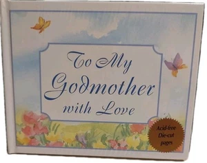 Photo Album Gifts for God Mothers Picture Book "To My Godmother With Love"Sealed - Picture 1 of 9