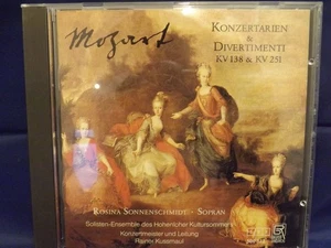 Wolfgang Amadeus Mozart Konzertarien und Divertimenti (CD) - Imagen 1 de 3
