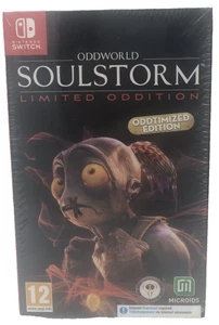 Oddworld Soulstorm - Oddtimized Edition - Nintendo Switch + 24 Cart Game Case - Picture 1 of 7