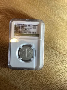 2019 W US, San Antonio Missions , 25c US ATB Quarter, West Point NGC MS65 - Picture 1 of 2