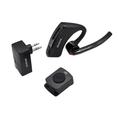 Bluetooth Kopfhörer KI Rauschreduktion Für Motorola GP88 HYT Funkgeräte Ohrstück - Bild 1 von 4