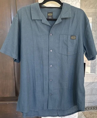 Camisa abotonada RVCA para hombre CAMBIO DE DÍA - Talla grande - Nueva con etiquetas - ÚLTIMA IZQUIERDA Foto 1 de 2