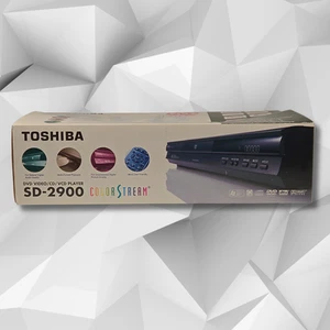 Toshiba Reproductor DVD/CD/VCD SD-2900KU Control Remoto Manual de Instrucciones Caja Original - Imagen 1 de 11
