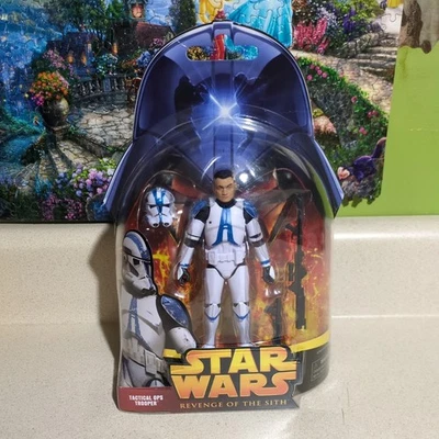 Star Wars Black Series Tactical Ops Trooper Revenge Of The Sith 501st Clone Foto 1 de 3