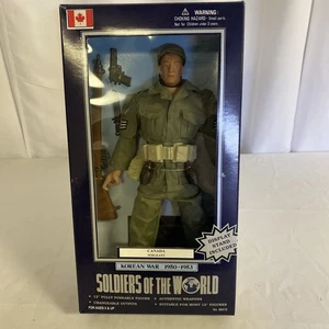Soldiers of the World Korean War Canada Sergeant 12" Figure New In Box - Picture 1 of 3