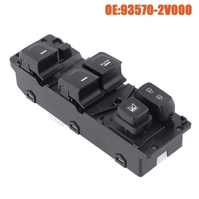 Interruptor de ventana eléctrico del lado del conductor 93570-2V000 para Hyundai Veloster 2012-2017 Foto 1 de 4