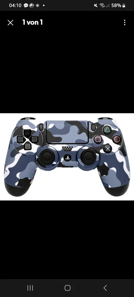 Camouflage PS4 Controller Skin Sticker Decal Vinyl Wrap for PlayStation 4 - Bild 1 von 1