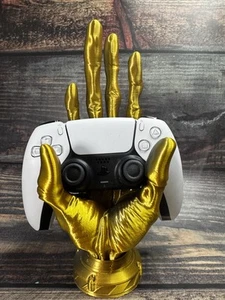 6 Finger Alien Silber Gold Hand Controller Halter - 3D gedruckt Display Ständer - Bild 1 von 6