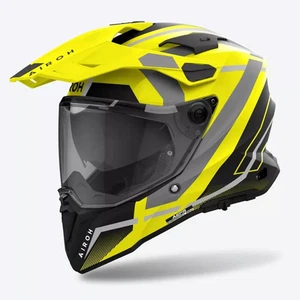 Casco Integrale Airoh Commander 2 Mavick Yellow Gloss Giallo Lucido - Foto 1 di 4