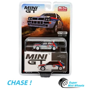 Mini GT 1:64 Lancia Delta HF Integrale Evoluzione Martini Racing (weiß) #300 - Bild 1 von 2