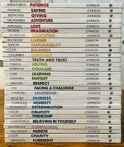 Lot of 29 VALUETALES books ALL HC Ann Donegan Johnson Homeschool Values - Picture 1 of 7