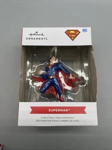 NUEVO: Sello - DC Comics "Superman" Caja Roja 2022 Árbol de Navidad Adorno - Imagen 1 de 6
