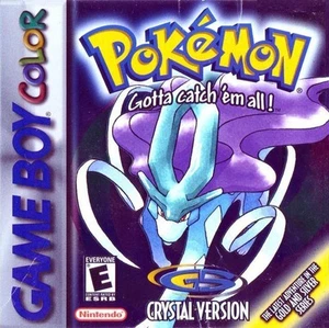 Pokemon Crystal Version Game Boy Color GBC Authentic Cartridge Tested/Working - Picture 1 of 2