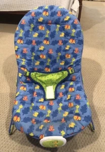 Vintage Bright Starts Vibrating Musical Bouncer EUC - Picture 1 of 3