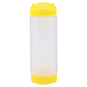 Doppelkopf Saucenflasche Küche Squirt Flaschen Squeeze Cooking - Bild 1 von 12