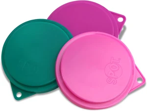Pet Food Can Covers - Reusable Lids for Cat or Dog Food Tin -Fits 2.9 Inch and 3 - Picture 1 of 12