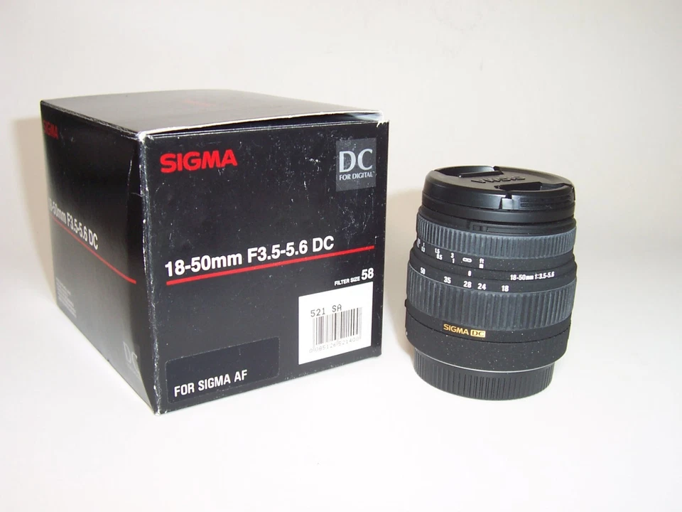 Sigma 18-50mm f 3,5-5,6 DC for Sigma AF - Image 1 of 2
