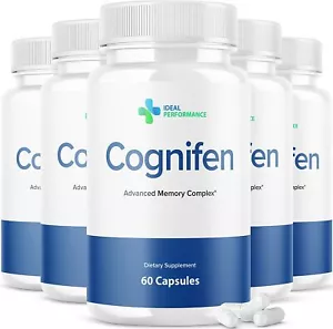 Cognifen Memory Supplement Advanced Memory Complex Extra Strength 300 Cap 5 Pack - Picture 1 of 5