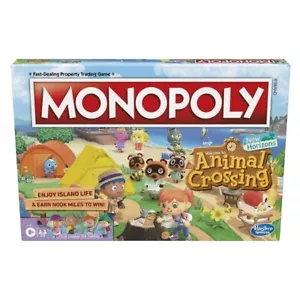 Monopoly Animal Cruce Edición Divertido, Familia Vídeo Juego Versión de Mesa - Imagen 1 de 4
