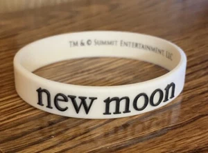 Pulsera de goma blanca Twilight Saga Luna Nueva 2009 - Imagen 1 de 3