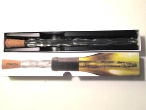 Enfriador de vino reutilizable Corkcle para vino perfectamente refrigerado con guía del usuario-NUEVO-VTG - Imagen 1 de 9