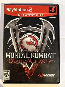 Mortal Kombat Deadly Alliance GH PlayStation 2 PS2 CIB Complete + Reg card - Picture 1 of 7