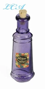 Tiny purple COLGATE mini FLORIENT PERFUME bottle from CHILDREN'S SET cork top - Picture 1 of 4