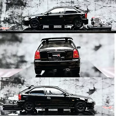 1/64 Hobby Japan Honda Civic Type-R EK9 Customized Version‼️Second Item 5$ OFF‼️ - Image 1 of 4