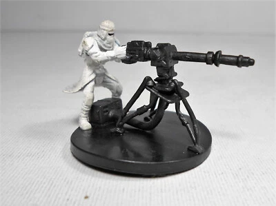 STAR WARS MINIATURES BATTLE OF HOTH #17 IMPERIAL 18 SNOWTROOPER E-WEB BLASTER - Image 1 of 4
