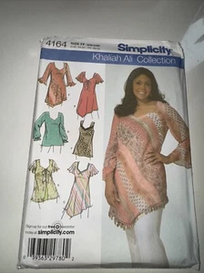 SIMPLICITY 4164 Women's Tunic top Variations sz 18W - 24W UNUSED FF - Picture 1 of 3