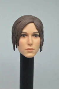 1/6 Tomb Raider Lara Croft Female Head Sculpt Model F 12'' Figure - Picture 1 of 6