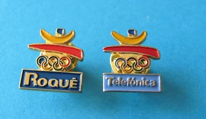 2, BARCELONA 92 Olympic Pin badges. VGC - Picture 1 of 2