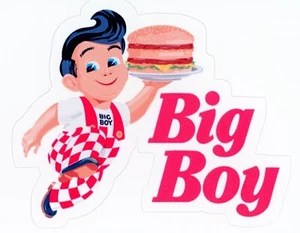 Big Boy Logo Sticker (Reproduction) - Picture 1 of 2