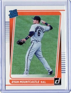 RYAN MOUNTCASTLE Orioles 2021 MLB DONRUSS RATED ROOKIE #59 - Foto 1 di 2